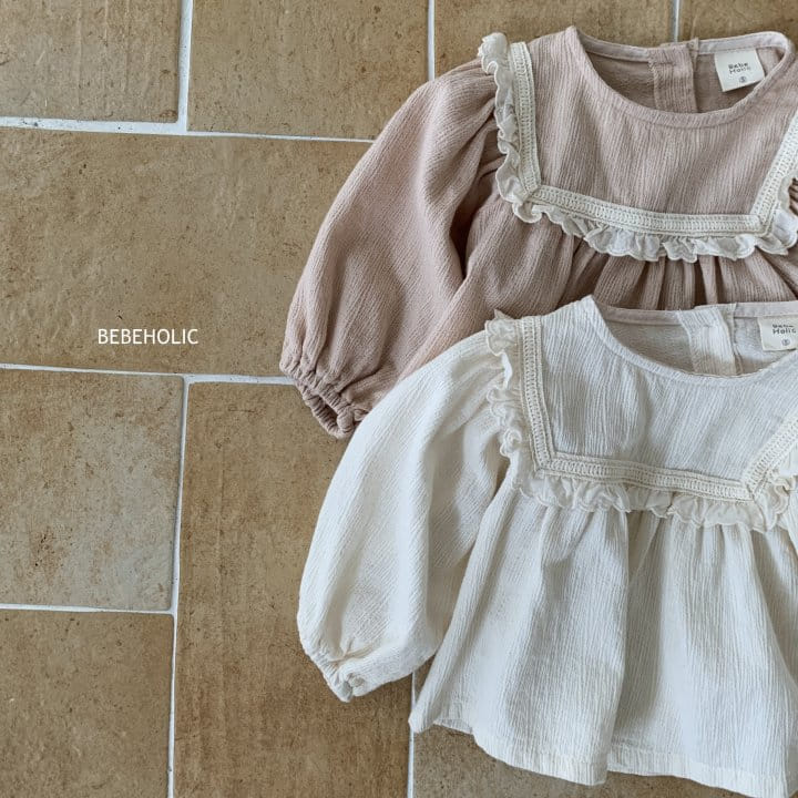 Bebe Holic - Korean Baby Fashion - #babyfashion - Double Frill Blouse - 10