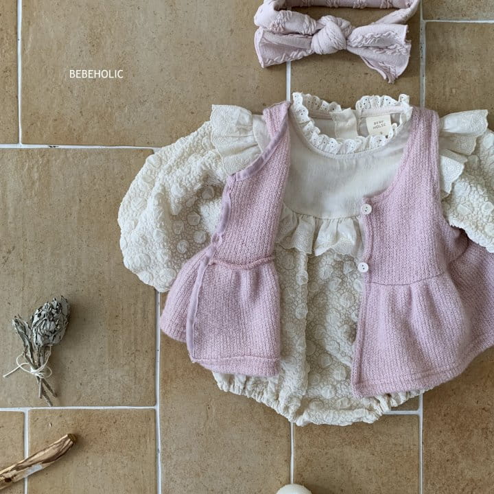 Bebe Holic - Korean Baby Fashion - #babyfever - Halo Frill Blouse - 5