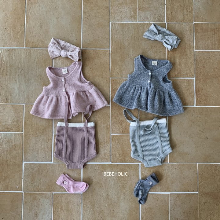 Bebe Holic - Korean Baby Fashion - #babyfever - Cozy Vest - 2