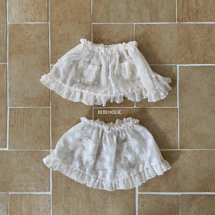 Bebe Holic - Korean Baby Fashion - #babyfever - Chiffon Skirt - 5