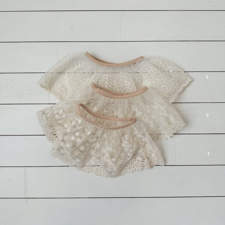 Bebe Holic - Korean Baby Fashion - #babyoninstagram - Band Lace Skirt 