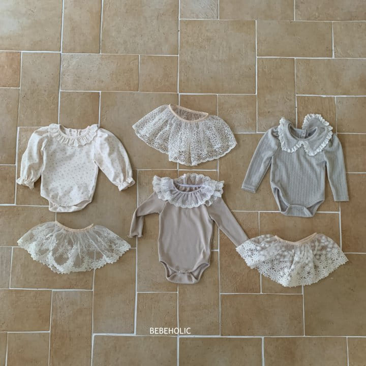 Bebe Holic - Korean Baby Fashion - #babyoutfit - Band Lace Skirt  - 3