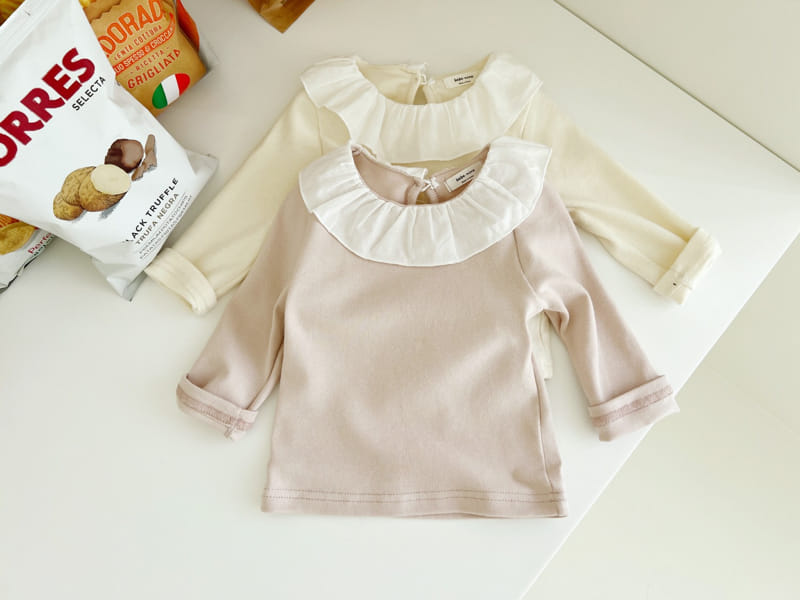 Bebe Nine - Korean Baby Fashion - #babyboutique - Bebe B Yomi Donka Frill Blouse - 6