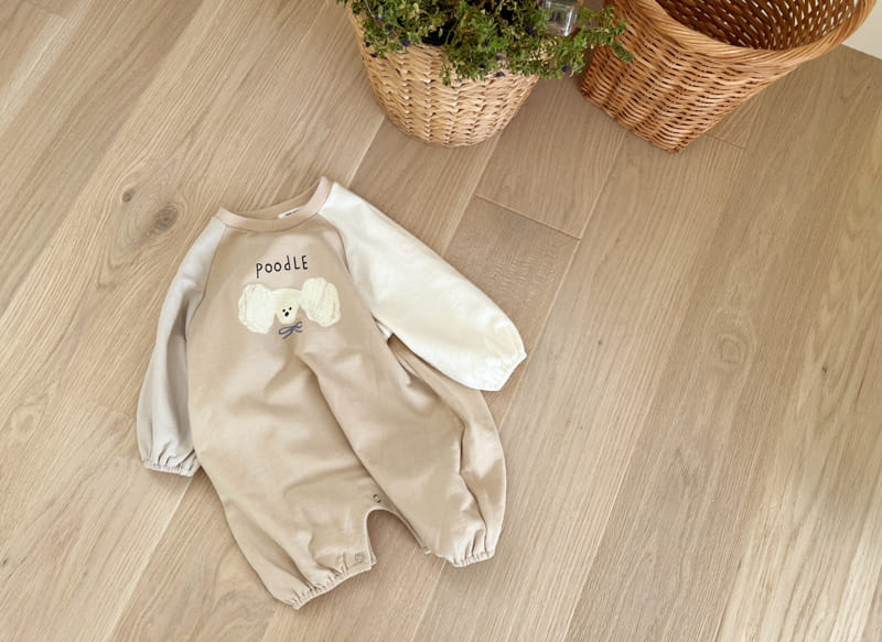 Bebe Nine - Korean Baby Fashion - #smilingbaby - Bebe B Puppy Raglan Body Suit - 6