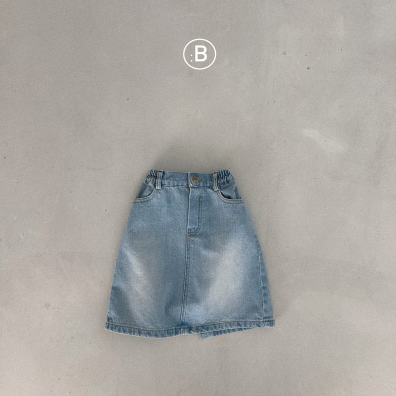 Bella Bambina - Korean Children Fashion - #Kfashion4kids - Gogo Long Denim Skirt