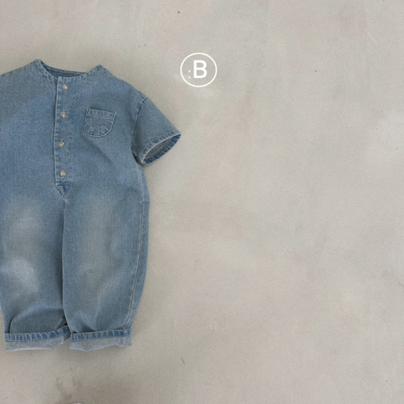 Bella Bambina - Korean Children Fashion - #childofig - Pwoo Denim Body Suit - 2