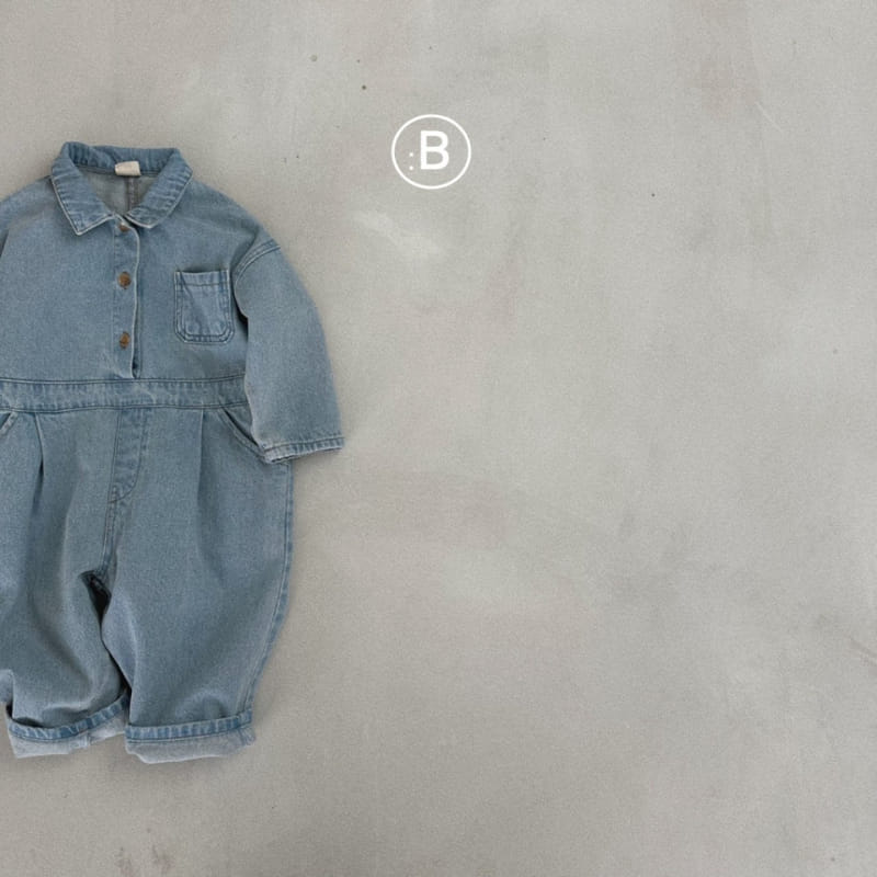 Bella Bambina - Korean Children Fashion - #childrensboutique - Tween Denim Body Suit - 2