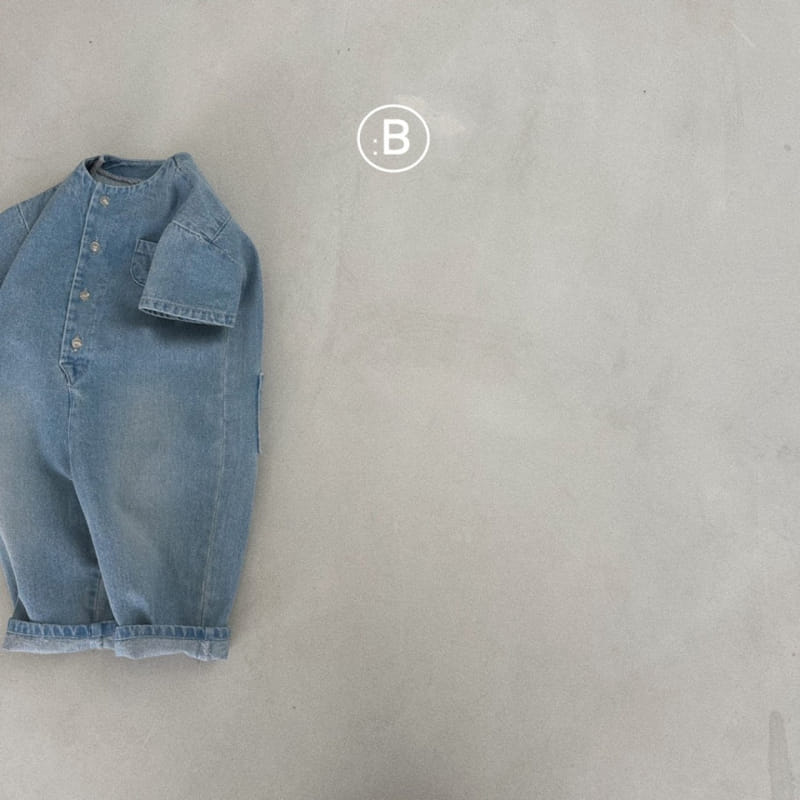 Bella Bambina - Korean Children Fashion - #discoveringself - Pwoo Denim Body Suit - 5