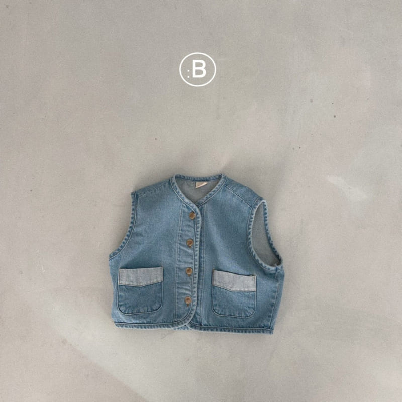 Bella Bambina - Korean Children Fashion - #discoveringself - Denim Vest