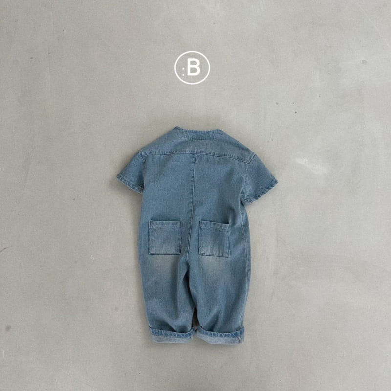 Bella Bambina - Korean Children Fashion - #fashionkids - Pwoo Denim Body Suit - 6