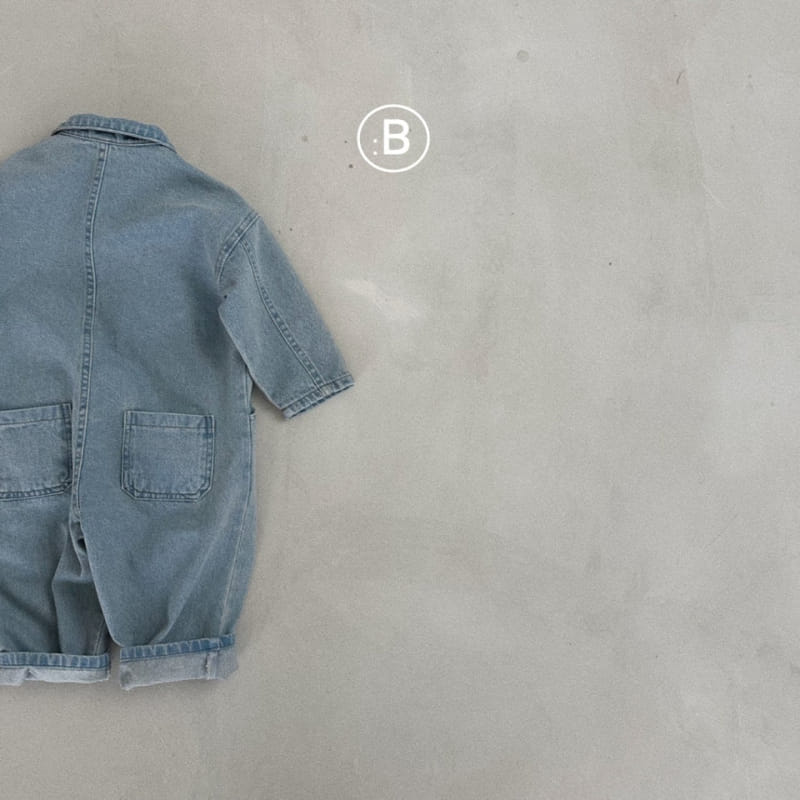 Bella Bambina - Korean Children Fashion - #fashionkids - Tween Denim Body Suit - 5