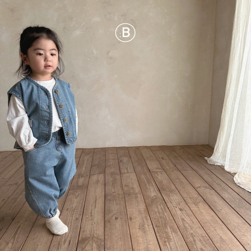 Bella Bambina - Korean Children Fashion - #magicofchildhood - Denim Vest - 8