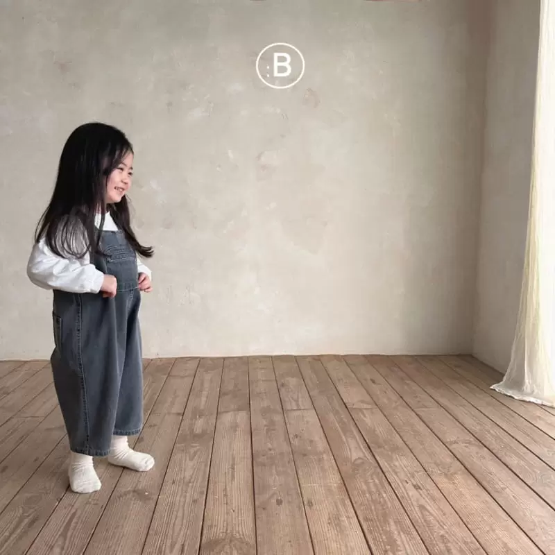 Bella Bambina - Korean Children Fashion - #minifashionista - Kku Kku Denim Dungarees Pants - 11