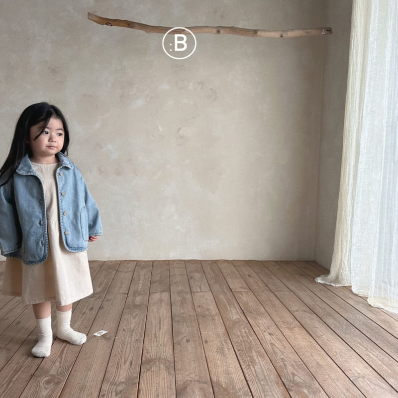 Bella Bambina - Korean Children Fashion - #minifashionista - Viva Denim Piping Jacket - 6