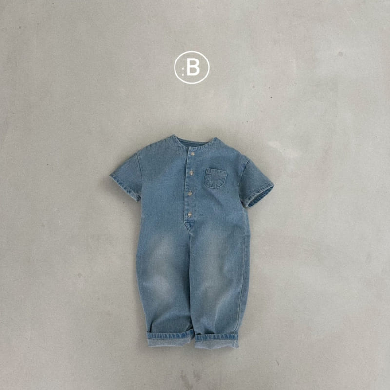 Bella Bambina - Korean Children Fashion - #stylishchildhood - Pwoo Denim Body Suit