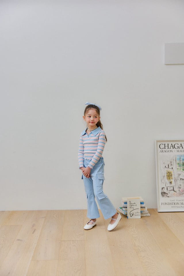 Berry Berry - Korean Children Fashion - #discoveringself - Faure Collar Tee - 9