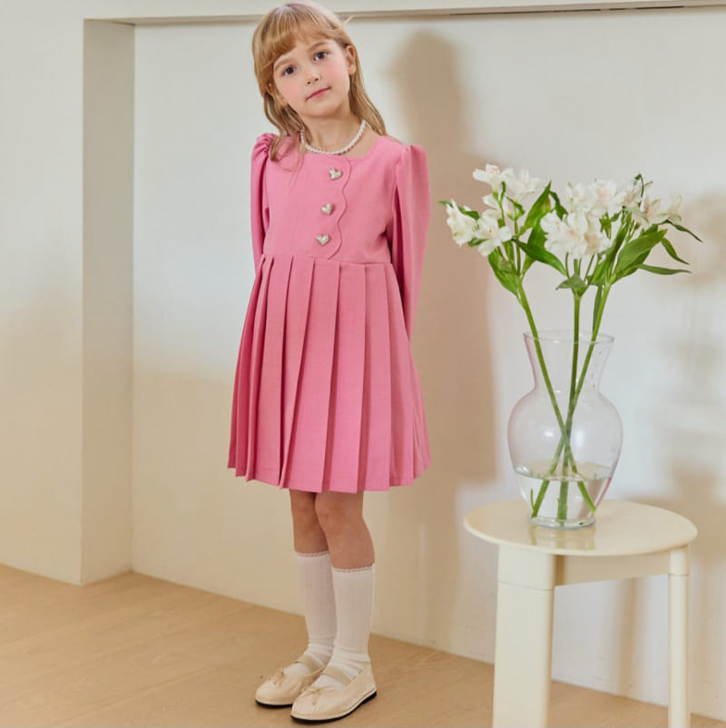 Berry Berry - Korean Children Fashion - #discoveringself - Camel  One-Piece