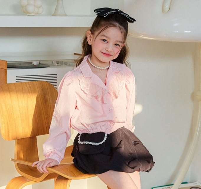 Berry Berry - Korean Children Fashion - #minifashionista - Ballet Blouse - 9