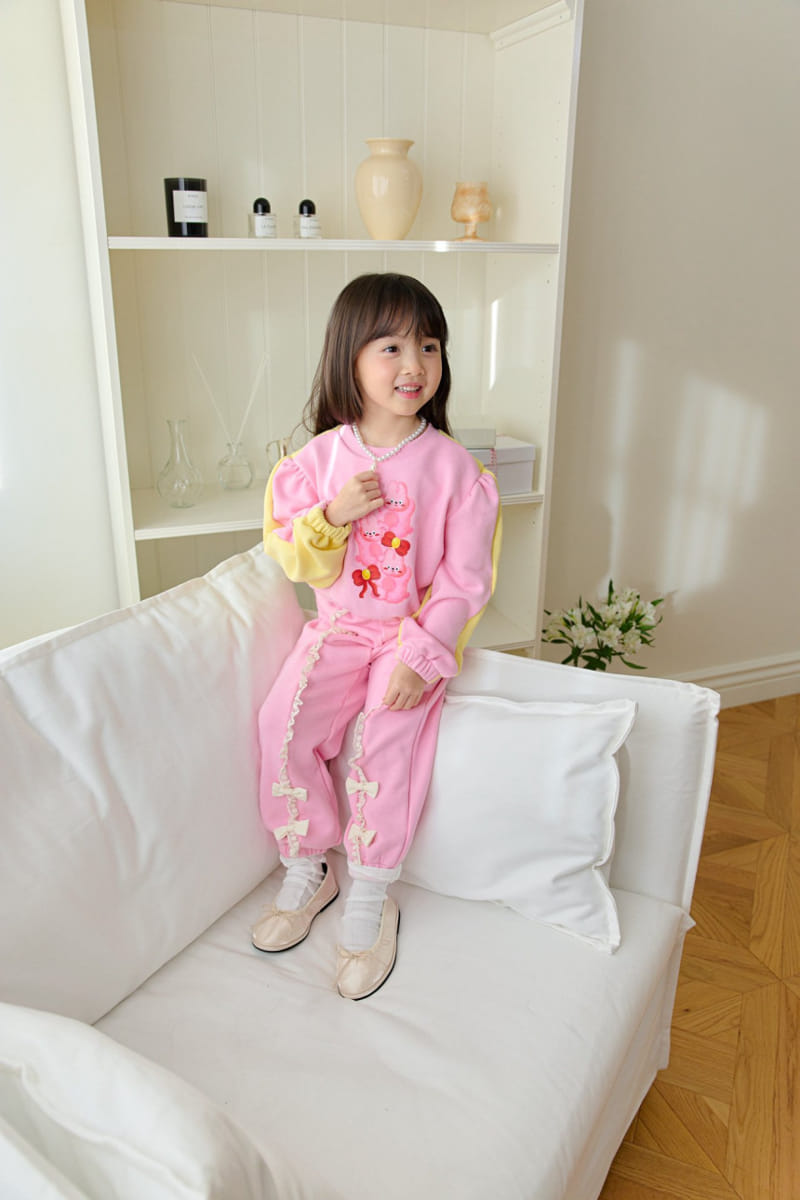 Berry Berry - Korean Children Fashion - #prettylittlegirls - I'm So Excited Top Bottom Set - 9