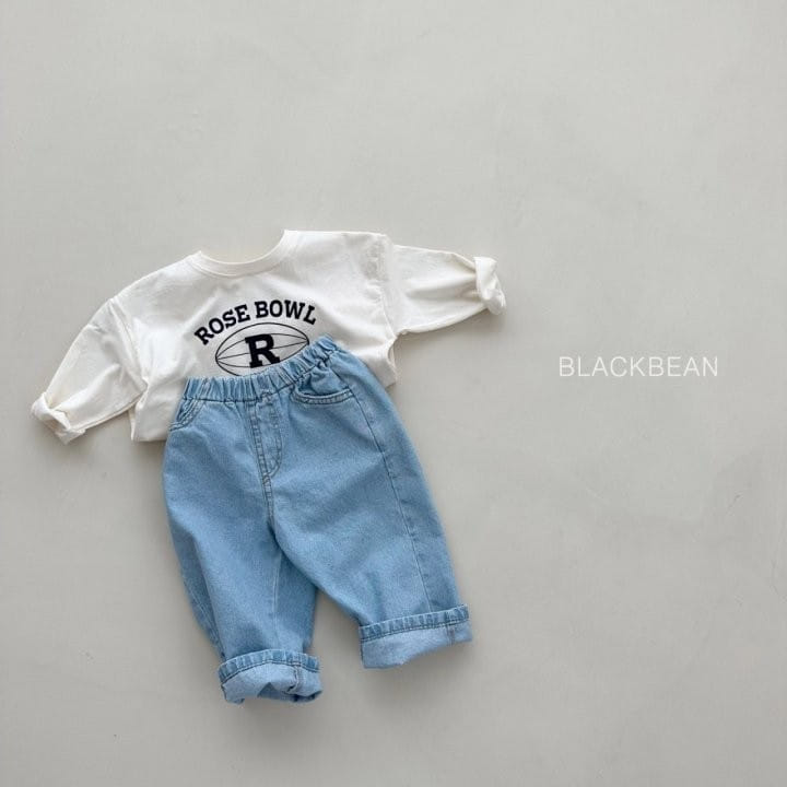 Black Bean - Korean Children Fashion - #kidzfashiontrend - 629 Denim Pants - 4