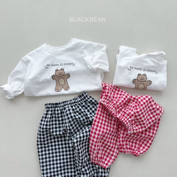 Black Bean - Korean Children Fashion - #Kfashion4kids - Dodo Top Bottom Set - 2