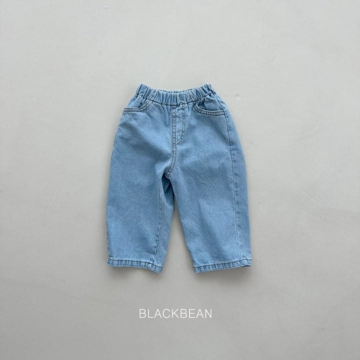 Black Bean - Korean Children Fashion - #childofig - 629 Denim Pants - 10