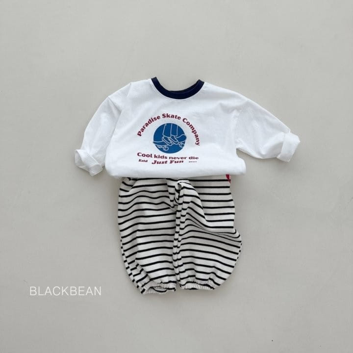 Black Bean - Korean Children Fashion - #childofig - Skates Tee - 3