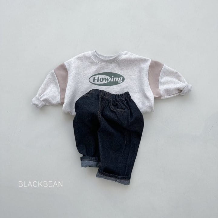 Black Bean - Korean Children Fashion - #designkidswear - Flowing Sweatshirt - 7