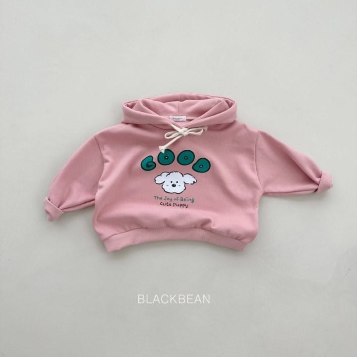 Black Bean - Korean Children Fashion - #designkidswear - Pudding Hoody Tee - 8