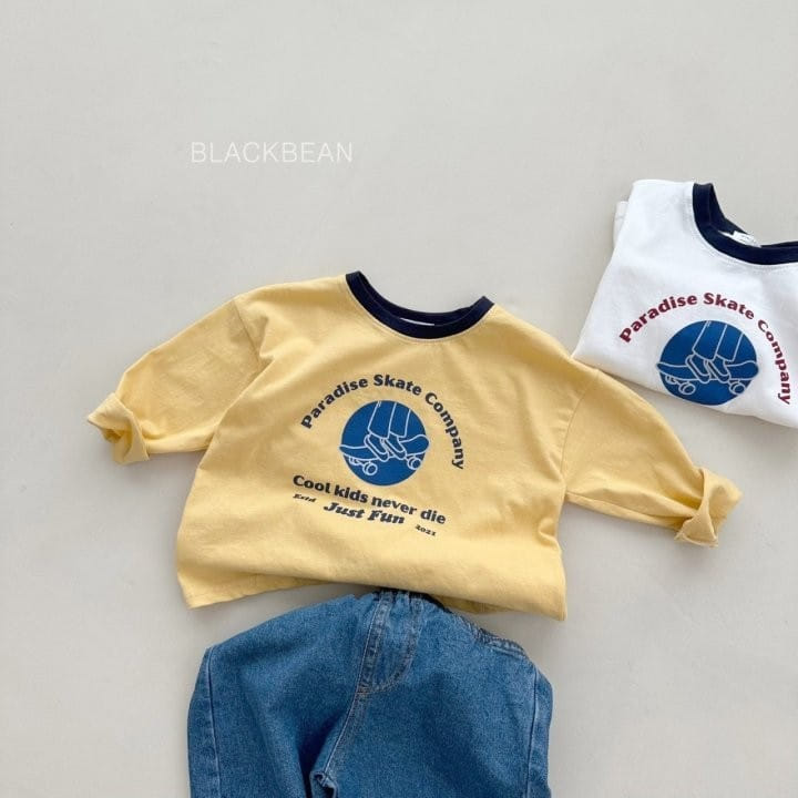 Black Bean - Korean Children Fashion - #designkidswear - Skates Tee - 5