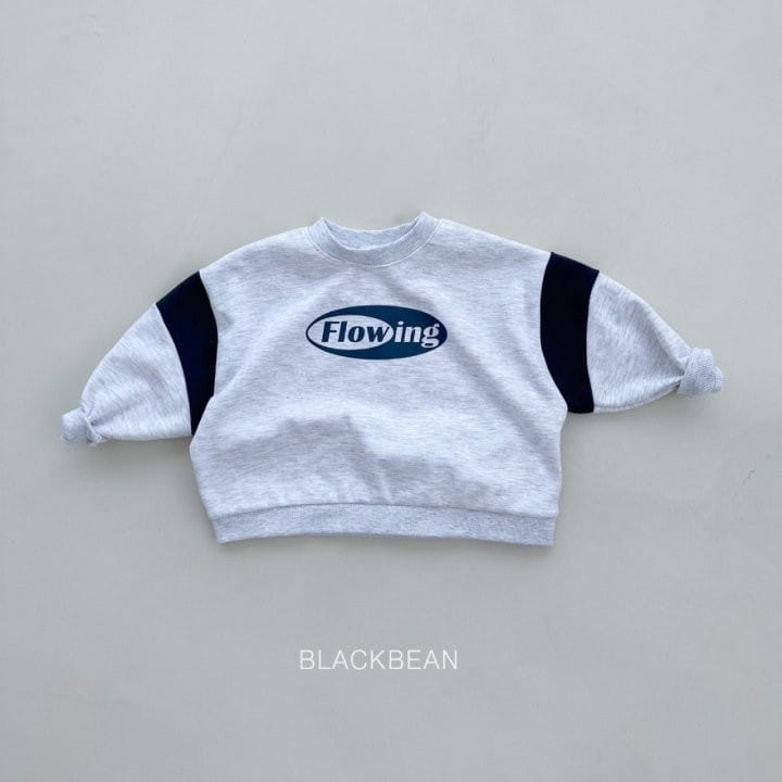 Black Bean - Korean Children Fashion - #discoveringself - Flowing Sweatshirt - 8