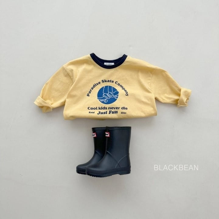 Black Bean - Korean Children Fashion - #discoveringself - Skates Tee - 6