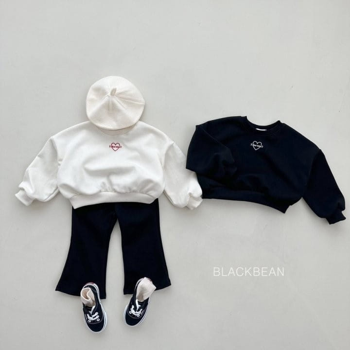 Black Bean - Korean Children Fashion - #kidsshorts - Franc Sweatshirt