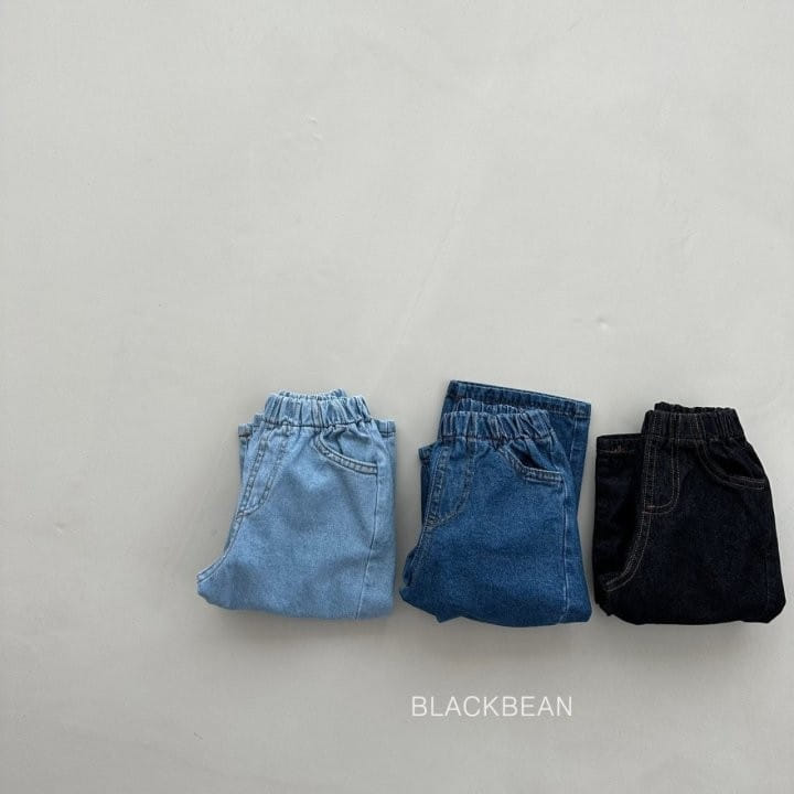 Black Bean - Korean Children Fashion - #kidsstore - 629 Denim Pants - 2