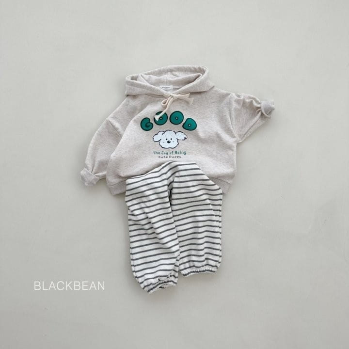 Black Bean - Korean Children Fashion - #minifashionista - Pudding Hoody Tee - 3