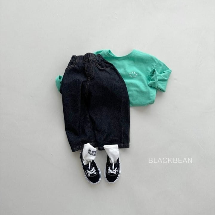 Black Bean - Korean Children Fashion - #prettylittlegirls - 629 Denim Pants - 8