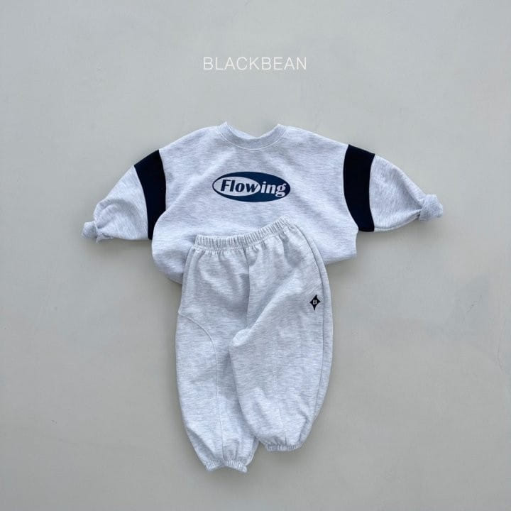 Black Bean - Korean Children Fashion - #toddlerclothing - Flowing Sweatshirt - 4