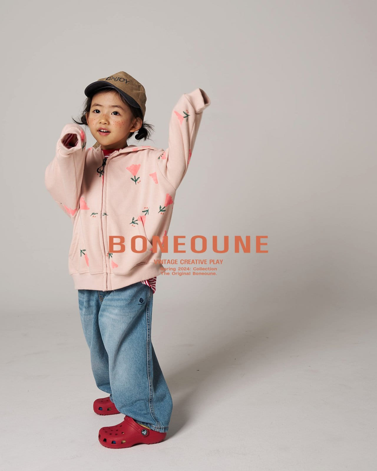 Boneoune - Korean Children Fashion - #Kfashion4kids - Spring Is Over Denim Pants - 3