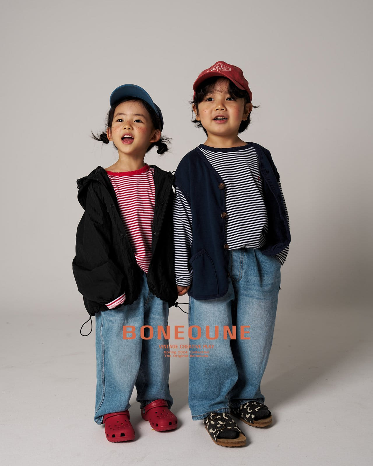 Boneoune - Korean Children Fashion - #Kfashion4kids - Piping Vest - 2