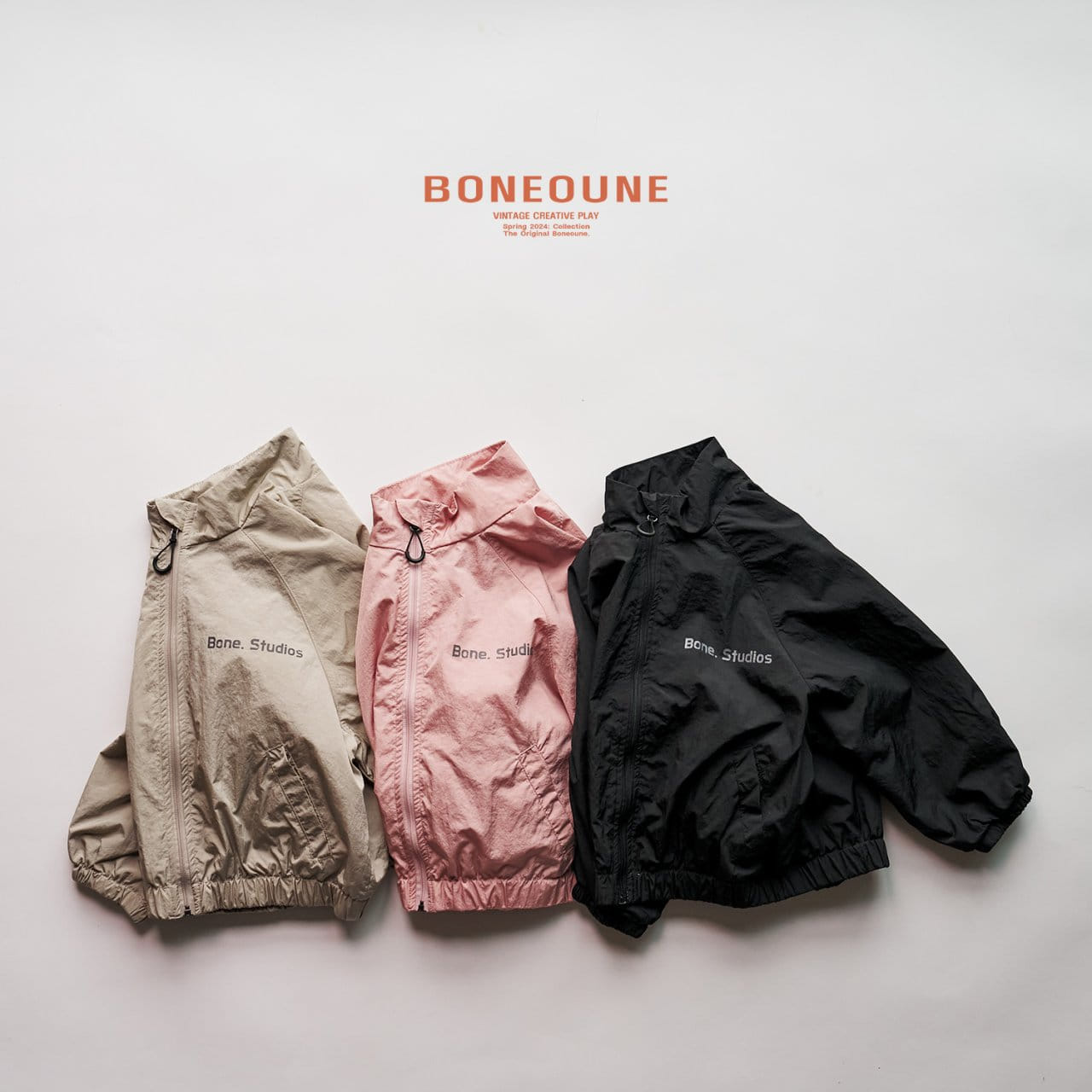 Boneoune - Korean Children Fashion - #Kfashion4kids - Studio Zip Up - 8