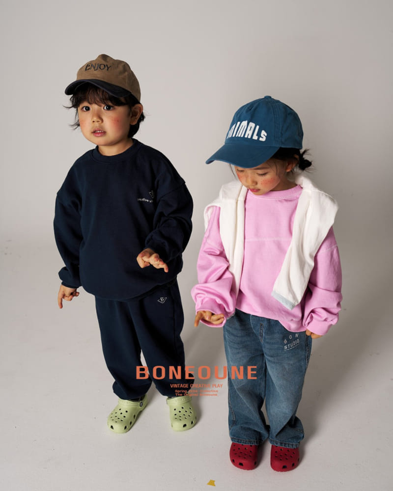 Boneoune - Korean Children Fashion - #Kfashion4kids - Try B Sweatshirt - 8