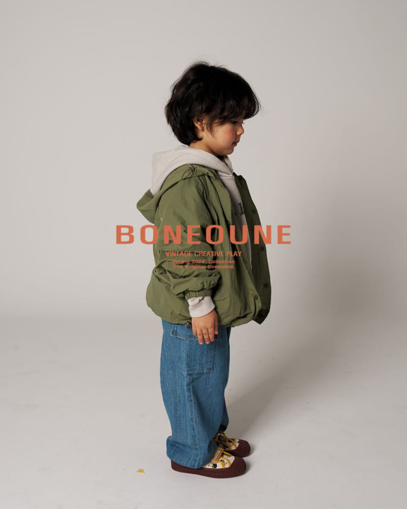 Boneoune - Korean Children Fashion - #Kfashion4kids - ST Bone Hoody  - 11