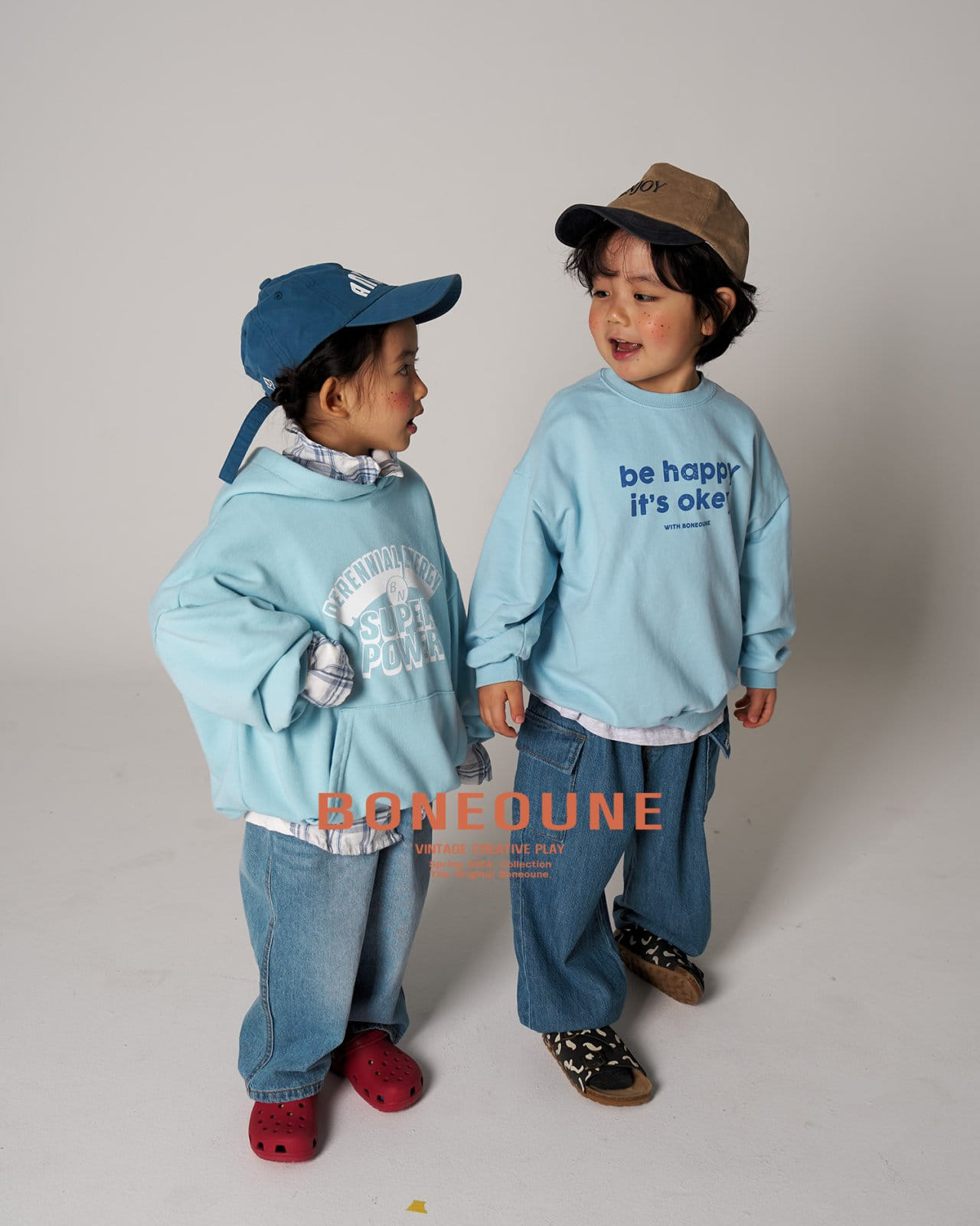 Boneoune - Korean Children Fashion - #childofig - Be Happy Sweatshirt - 9