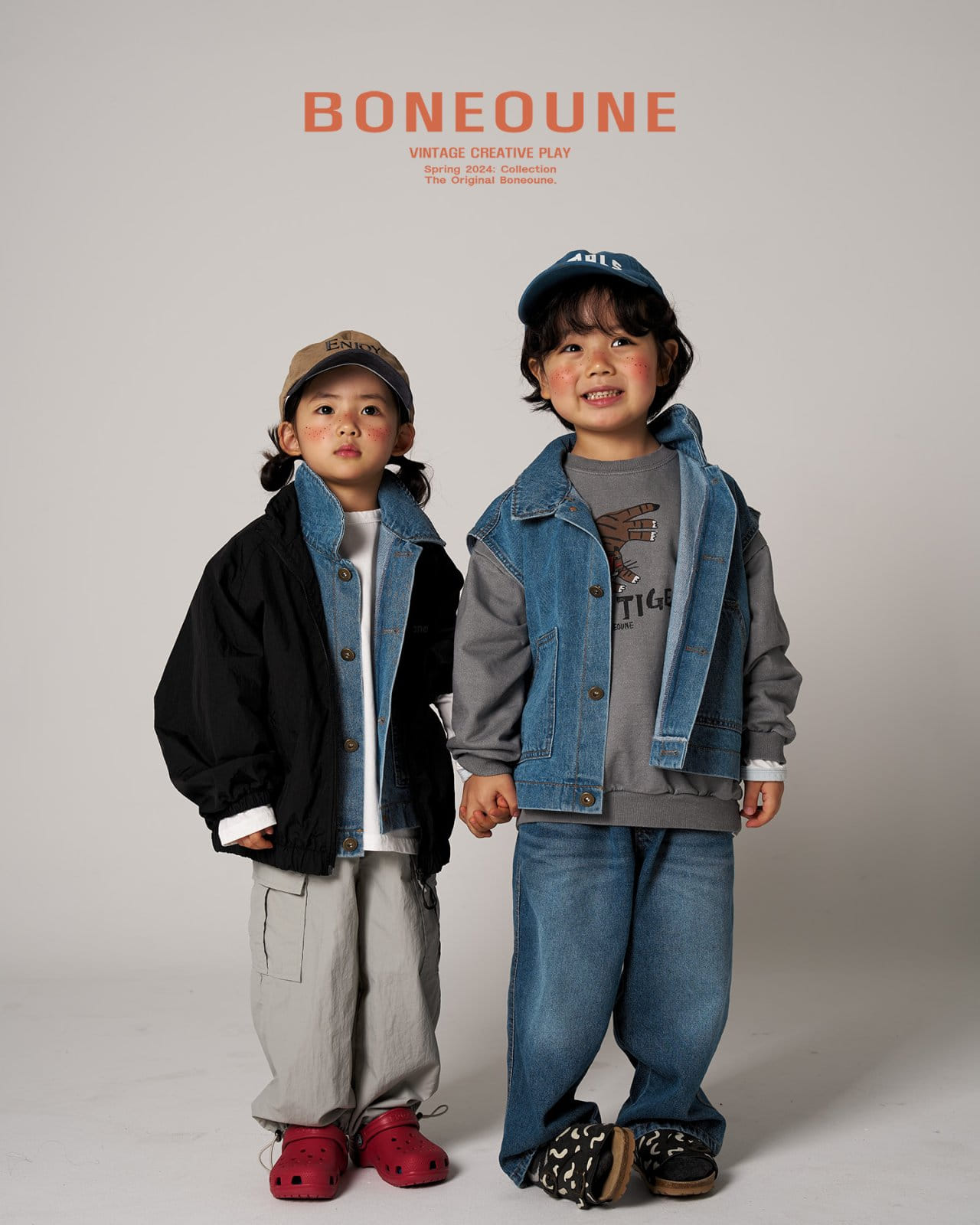 Boneoune - Korean Children Fashion - #childofig - Spring Is Over Denim Pants - 8