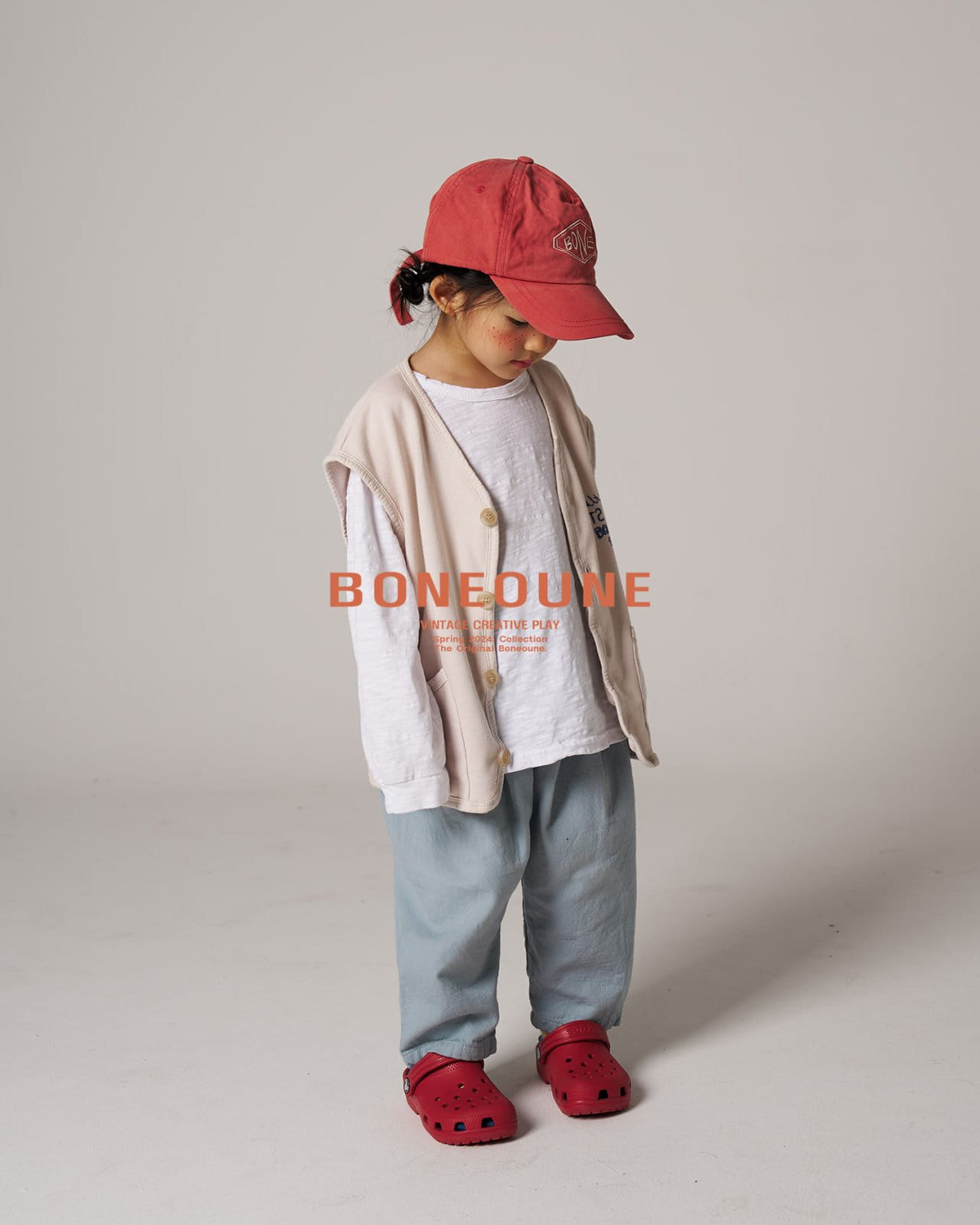 Boneoune - Korean Children Fashion - #childofig - Piping Vest - 7