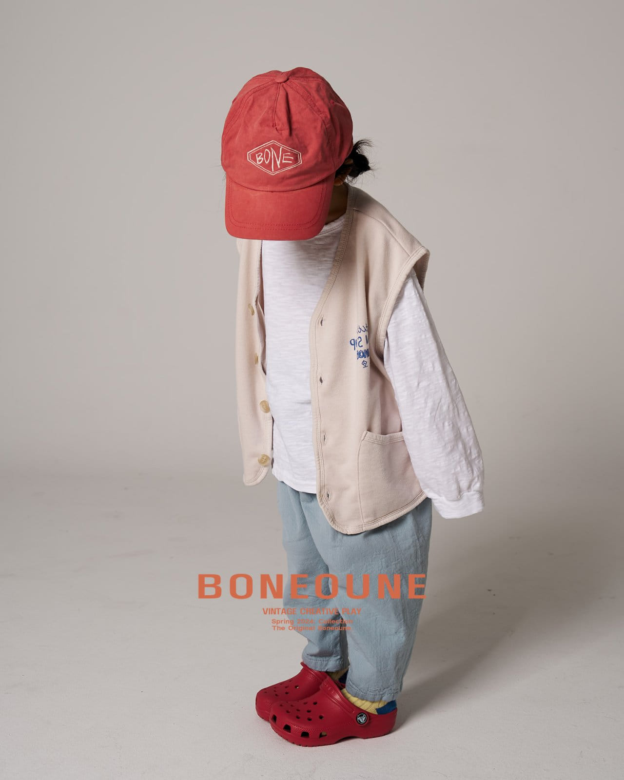 Boneoune - Korean Children Fashion - #childofig - Piping Vest - 8