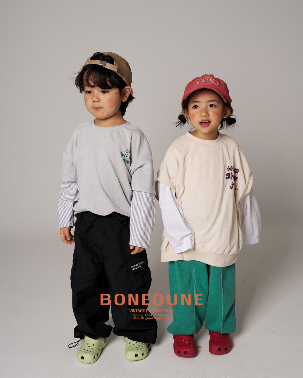 Boneoune - Korean Children Fashion - #childofig - Swoopa Jogger Pants - 5