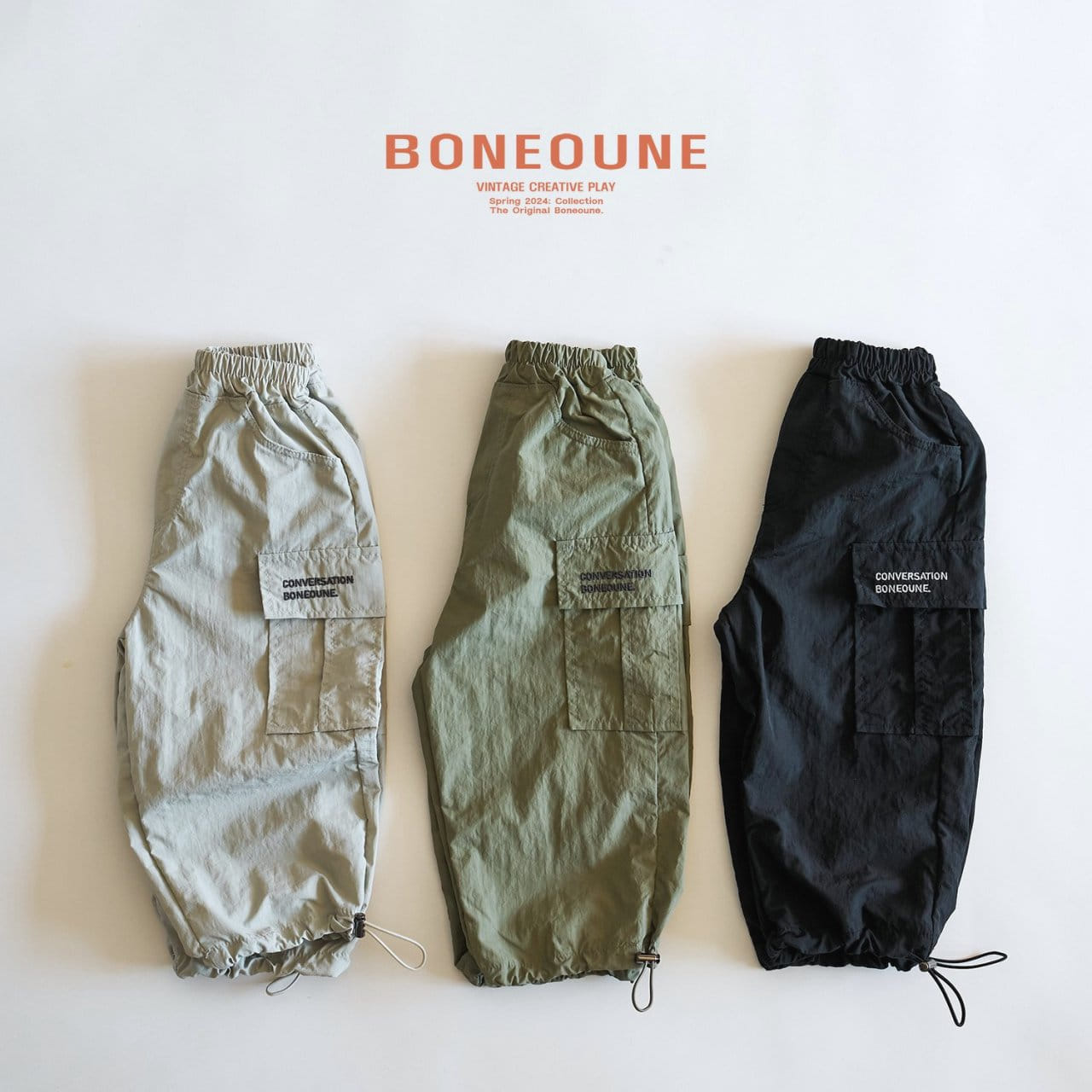 Boneoune - Korean Children Fashion - #childofig - Jeep Cargo Pants