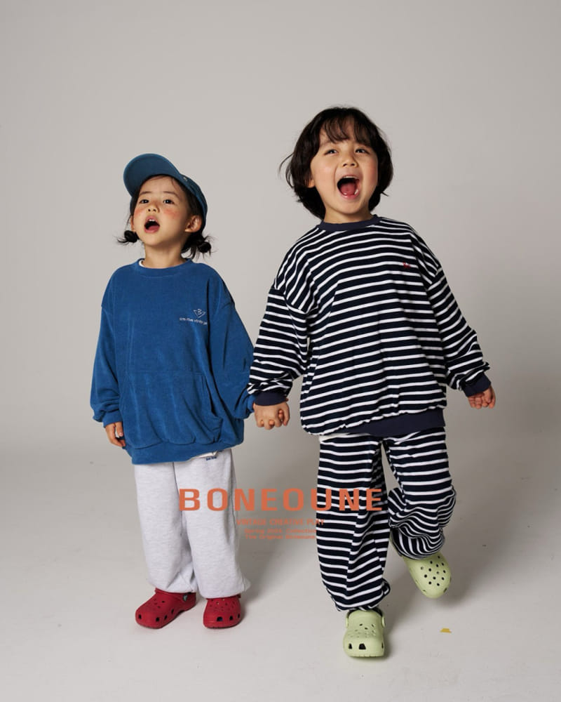 Boneoune - Korean Children Fashion - #childofig - Simply Sweatshirt - 7