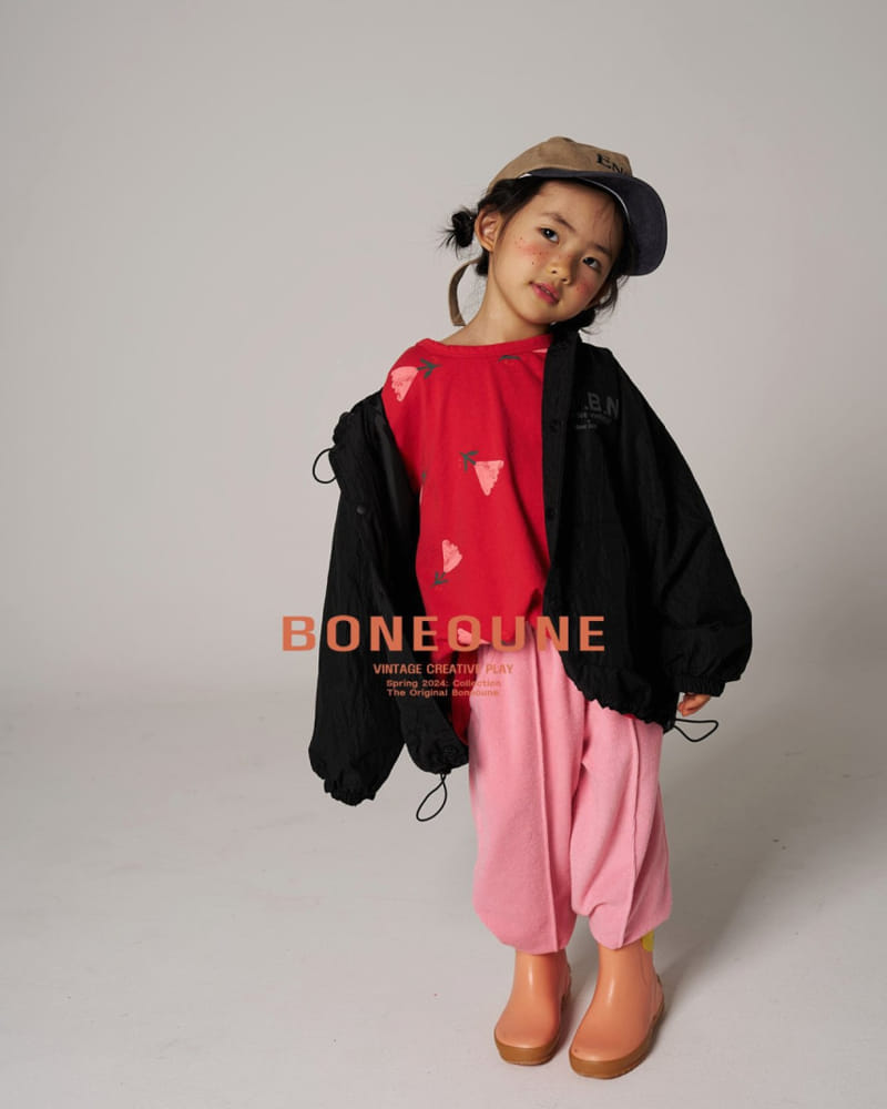 Boneoune - Korean Children Fashion - #prettylittlegirls - Triangle Single Tee - 4